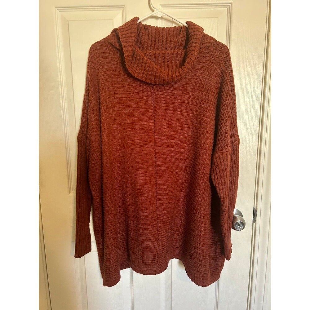 Red Turtle neck Sweater - 1XL